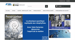 Desktop Screenshot of jmgeditions.fr